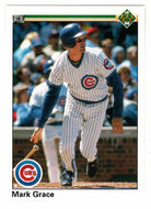 Mark Grace - Chicago Cubs (MLB Baseball Card) 1990 Upper Deck # 128 Mint