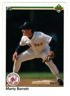 Marty Barrett - Boston Red Sox (MLB Baseball Card) 1990 Upper Deck # 133 Mint