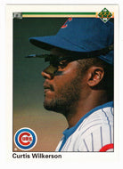 Curtis Wilkerson - Chicago Cubs (MLB Baseball Card) 1990 Upper Deck # 147 Mint