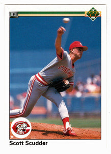 Scott Scudder - Cincinnati Reds (MLB Baseball Card) 1990 Upper Deck # 164 Mint