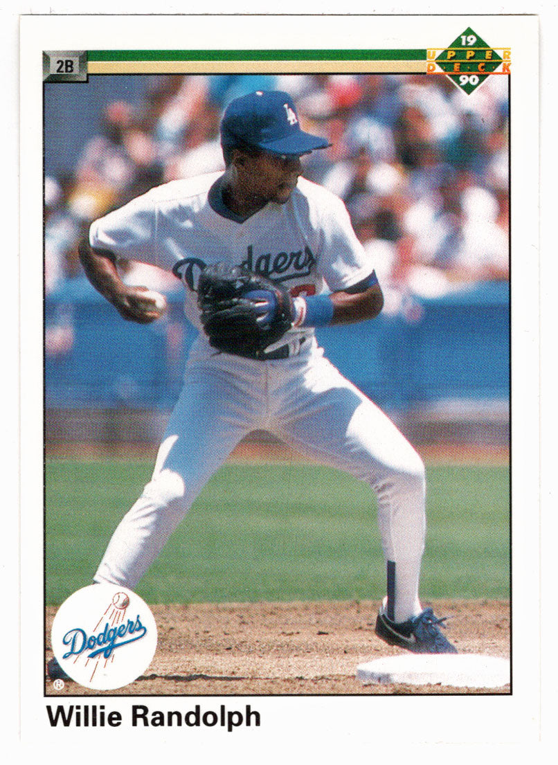 Willie Randolph - Los Angeles Dodgers (MLB Baseball Card) 1990 Upper Deck # 183 Mint