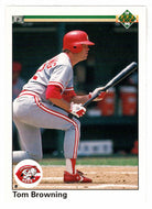 Tom Browning - Cincinnati Reds (MLB Baseball Card) 1990 Upper Deck # 189 Mint