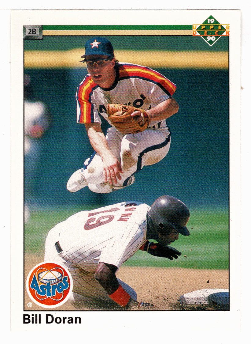 Bill Doran - Houston Astros (MLB Baseball Card) 1990 Upper Deck # 198 Mint