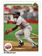 Al Newman - Minnesota Twins (MLB Baseball Card) 1990 Upper Deck # 199 Mint