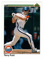 Terry Puhl - Houston Astros (MLB Baseball Card) 1990 Upper Deck # 201 Mint