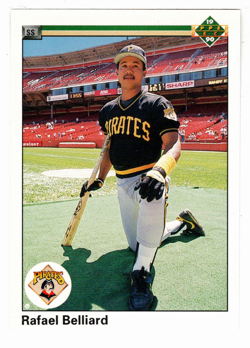 Rafael Belliard - Pittsburgh Pirates (MLB Baseball Card) 1990 Upper Deck # 208 Mint