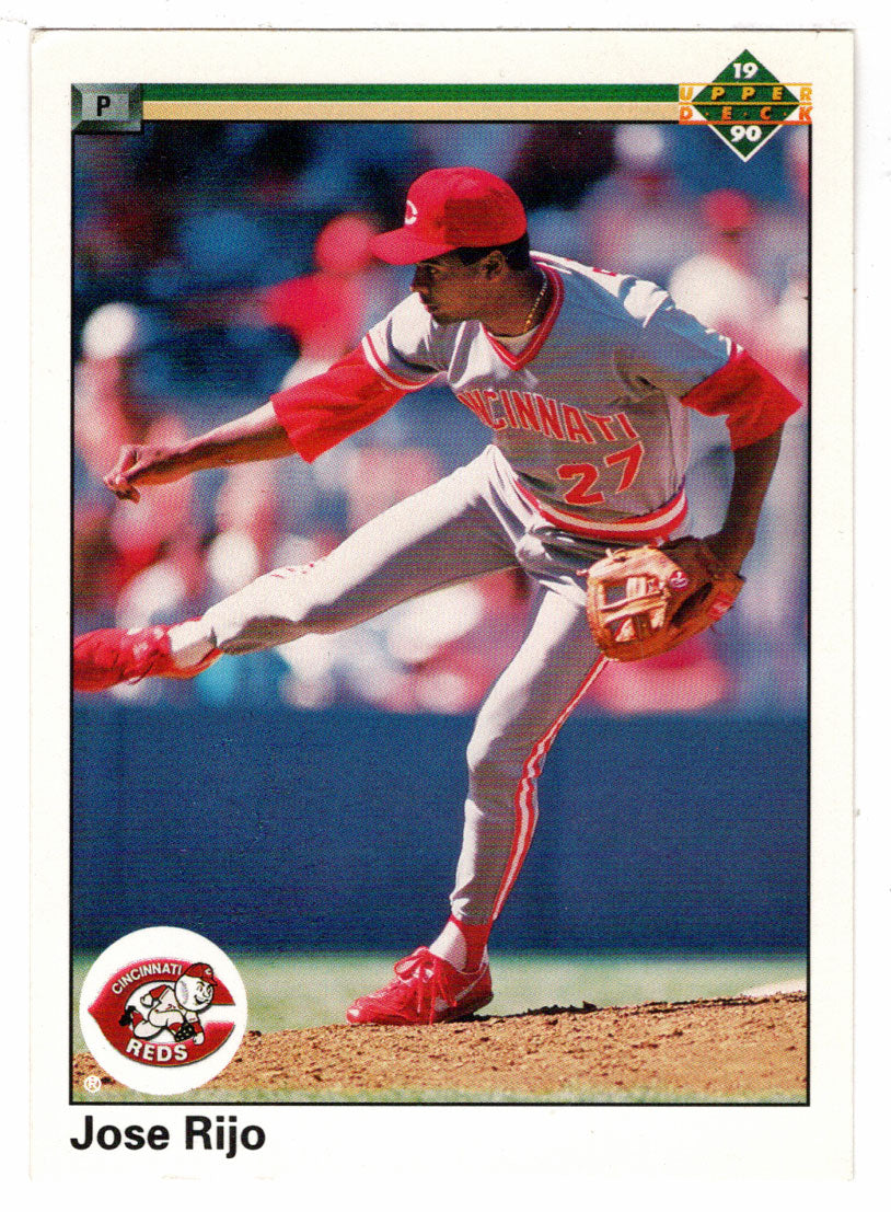 Jose Rijo - Cincinnati Reds (MLB Baseball Card) 1990 Upper Deck # 216 Mint