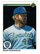 Bryan Clutterbuck - Milwaukee Brewers (MLB Baseball Card) 1990 Upper Deck # 239 Mint