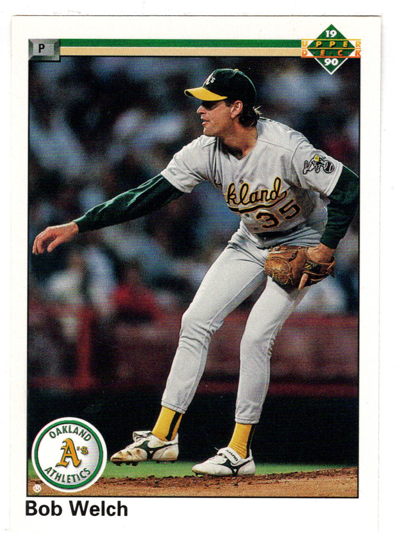 Bob Welch - Oakland Athletics (MLB Baseball Card) 1990 Upper Deck # 251 Mint