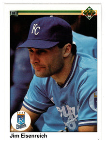 Jim Eisenreich - Kansas City Royals (MLB Baseball Card) 1990 Upper Deck # 294 Mint