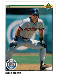 Mike Heath - Detroit Tigers (MLB Baseball Card) 1990 Upper Deck # 306 Mint