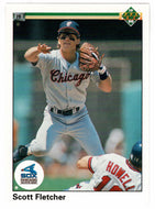 Scott Fletcher - Chicago White Sox (MLB Baseball Card) 1990 Upper Deck # 310 Mint