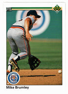 Mike Brumley - Detroit Tigers (MLB Baseball Card) 1990 Upper Deck # 312 Mint