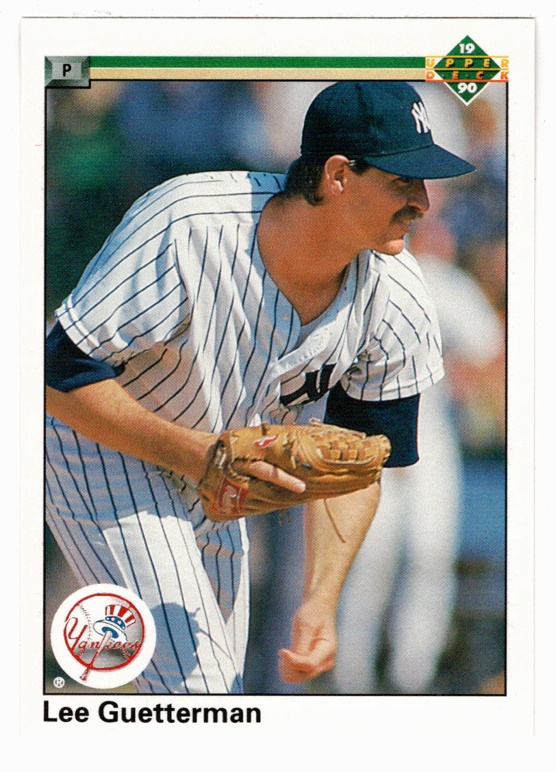 Lee Guetterman - New York Yankees (MLB Baseball Card) 1990 Upper Deck # 318 Mint