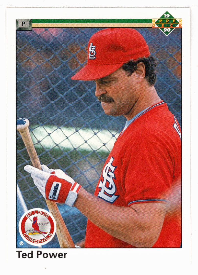 Ted Power - St. Louis Cardinals (MLB Baseball Card) 1990 Upper Deck # 340 Mint