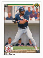 Ellis Burks - Boston Red Sox (MLB Baseball Card) 1990 Upper Deck # 343 Mint