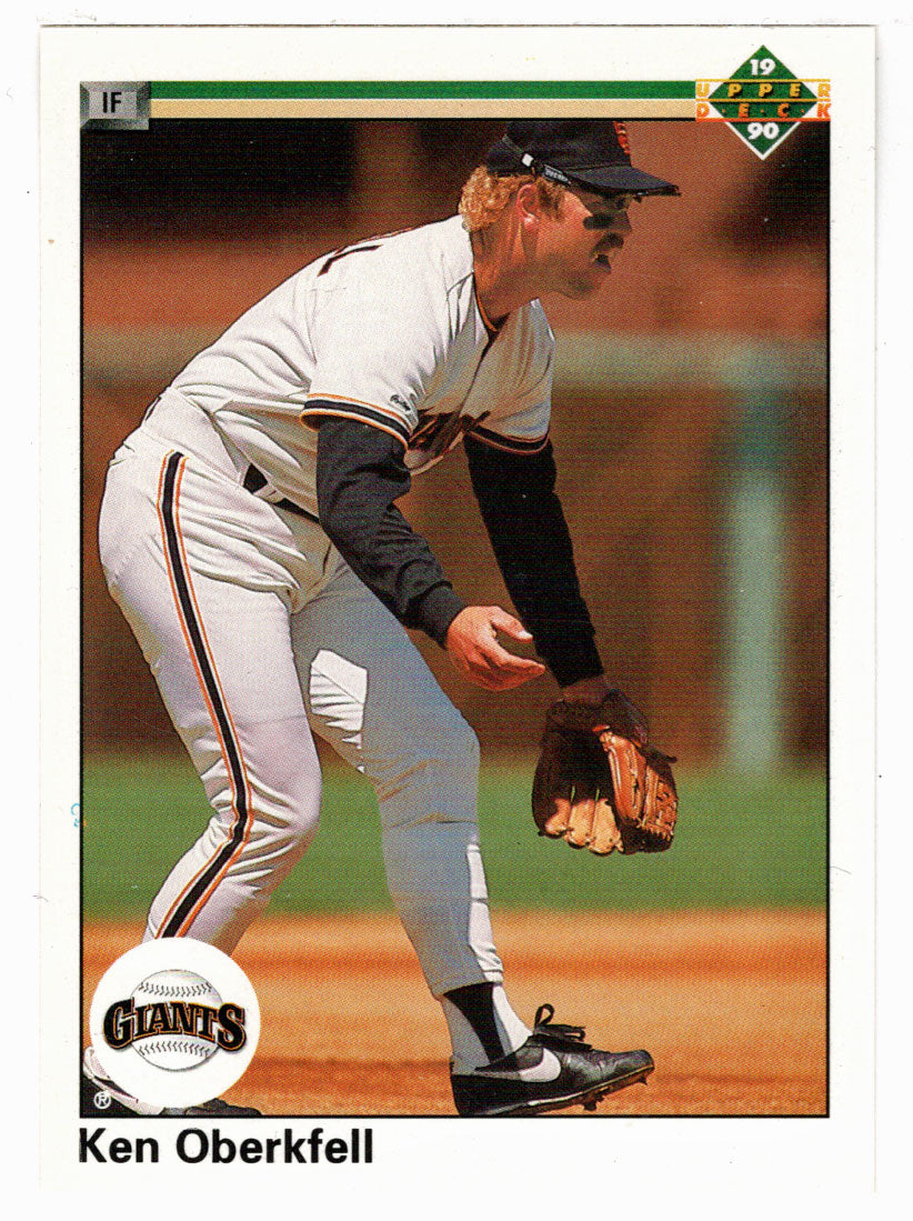 Ken Oberkfell - San Francisco Giants (MLB Baseball Card) 1990 Upper Deck # 360 Mint