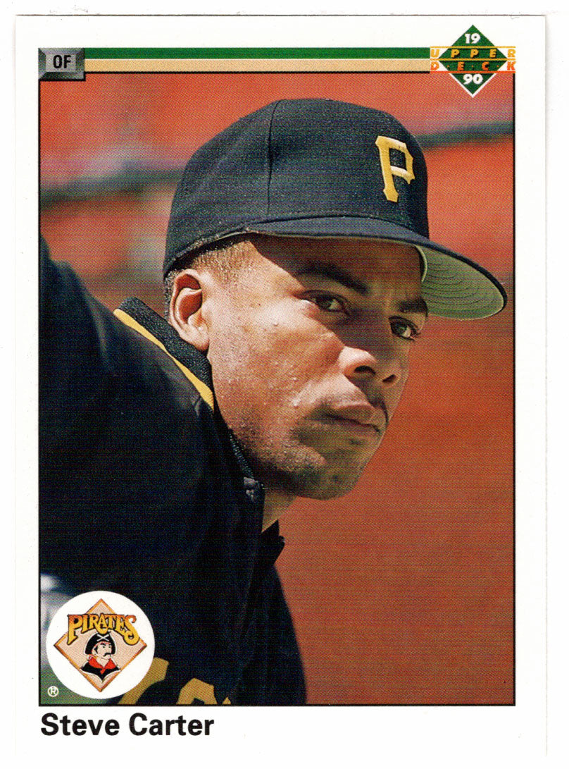 Steve Carter - Pittsburgh Pirates (MLB Baseball Card) 1990 Upper Deck # 368 Mint