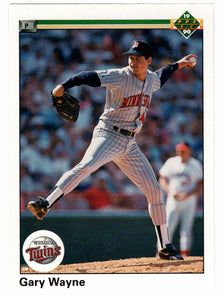 Gary Wayne RC - Minnesota Twins (MLB Baseball Card) 1990 Upper Deck # 372 Mint