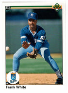 Frank White - Kansas City Royals (MLB Baseball Card) 1990 Upper Deck # 382 Mint