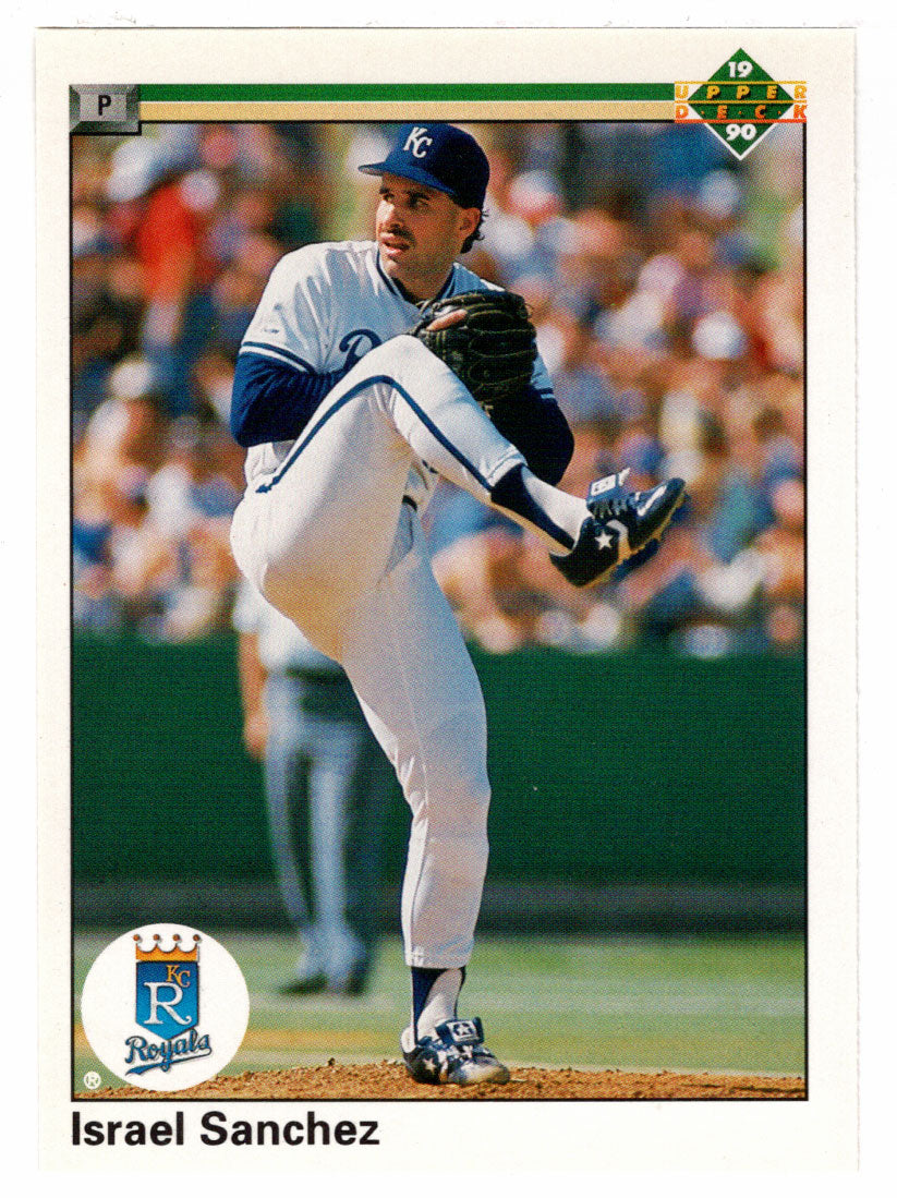 Israel Sanchez - Kansas City Royals (MLB Baseball Card) 1990 Upper Deck # 384 Mint