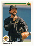 Junior Ortiz - Pittsburgh Pirates (MLB Baseball Card) 1990 Upper Deck # 389 Mint