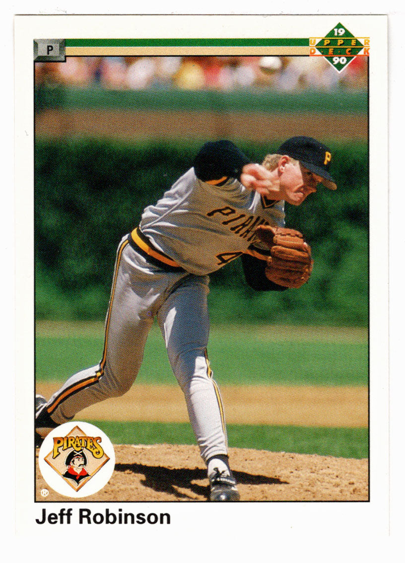 Jeff Robinson - Pittsburgh Pirates (MLB Baseball Card) 1990 Upper Deck # 403 Mint