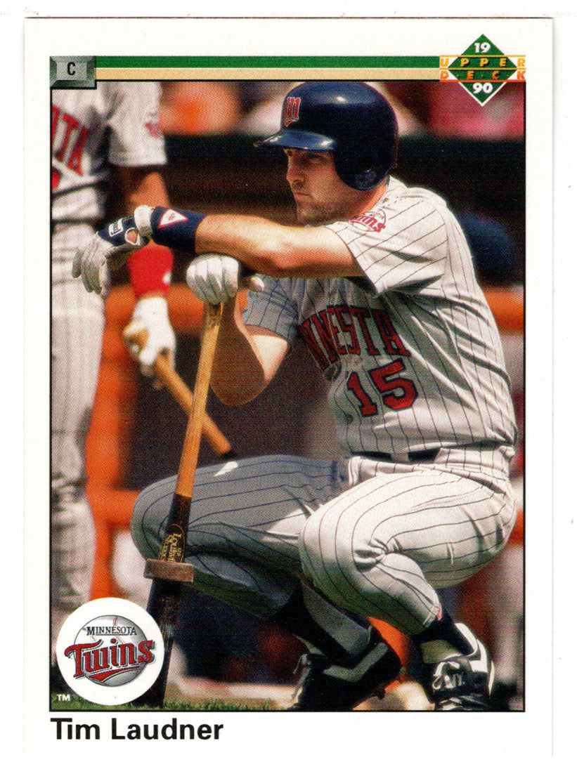 Tim Laudner - Minnesota Twins (MLB Baseball Card) 1990 Upper Deck # 419 Mint
