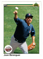 Juan Berenguer - Minnesota Twins (MLB Baseball Card) 1990 Upper Deck # 440 Mint