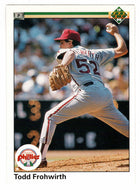 Todd Frohwirth - Philadelphia Phillies (MLB Baseball Card) 1990 Upper Deck # 443 Mint