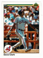 Dave Clark - Cleveland Indians (MLB Baseball Card) 1990 Upper Deck # 449 Mint