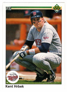 Kent Hrbek - Minnesota Twins (MLB Baseball Card) 1990 Upper Deck # 452 Mint