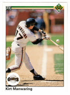 Kirt Manwaring - San Francisco Giants (MLB Baseball Card) 1990 Upper Deck # 457 Mint