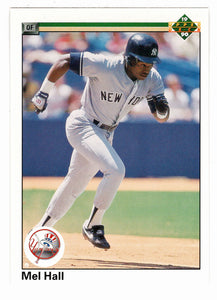 Mel Hall - New York Yankees (MLB Baseball Card) 1990 Upper Deck # 458 Mint