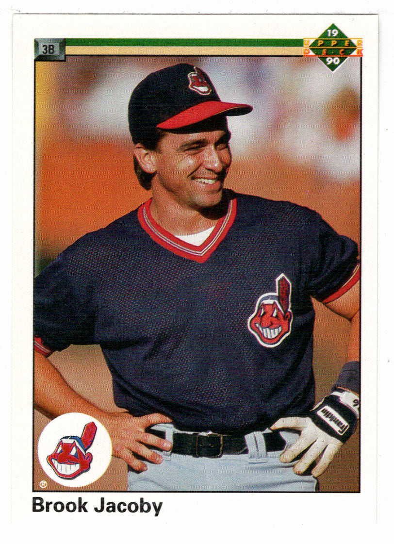 Brook Jacoby - Cleveland Indians (MLB Baseball Card) 1990 Upper Deck # 459 Mint