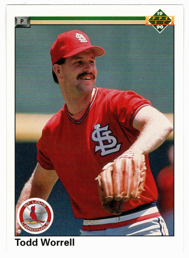 Todd Worrell - St. Louis Cardinals (MLB Baseball Card) 1990 Upper Deck # 467 Mint
