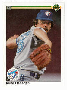 Mike Flanagan - Toronto Blue Jays (MLB Baseball Card) 1990 Upper Deck # 483 Mint