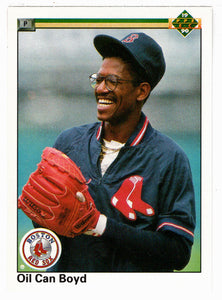 Oil Can Boyd - Boston Red Sox (MLB Baseball Card) 1990 Upper Deck # 484 Mint