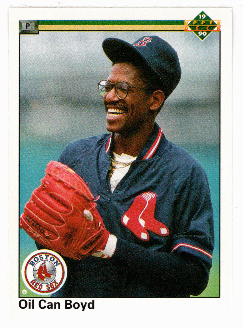 Oil Can Boyd - Boston Red Sox (MLB Baseball Card) 1990 Upper Deck # 484 Mint