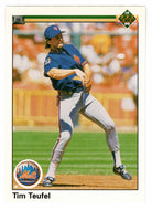 Tim Teufel - New York Mets (MLB Baseball Card) 1990 Upper Deck # 492 Mint
