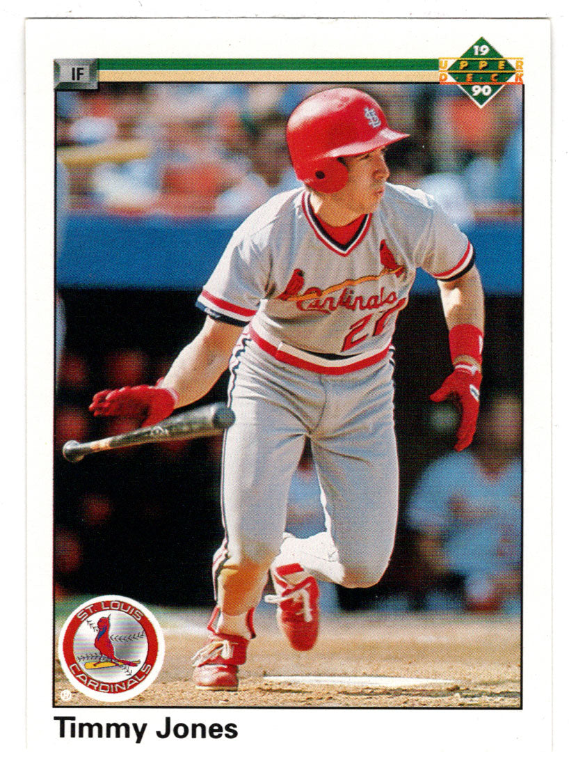 Timmy Jones - St. Louis Cardinals (MLB Baseball Card) 1990 Upper Deck # 501 Mint