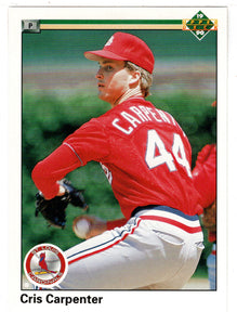 Cris Carpenter - St. Louis Cardinals (MLB Baseball Card) 1990 Upper Deck # 523 Mint