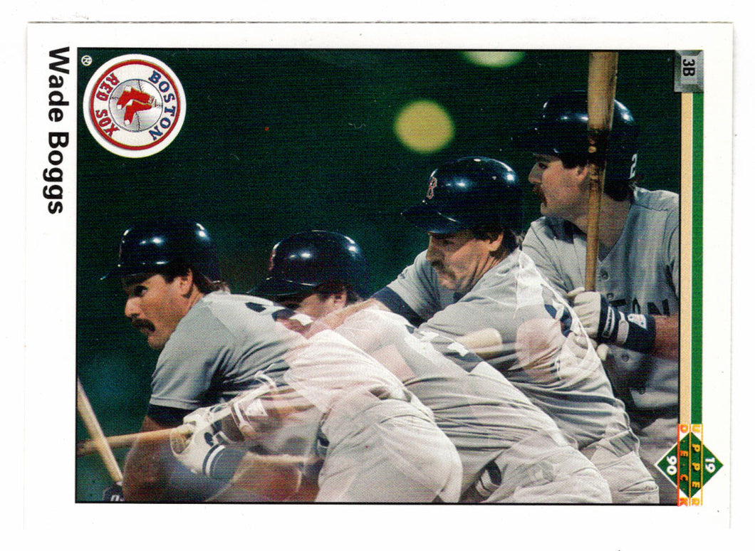 Wade Boggs - Boston Red Sox (MLB Baseball Card) 1990 Upper Deck # 555 Mint