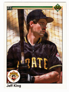 Jeff King - Pittsburgh Pirates (MLB Baseball Card) 1990 Upper Deck # 557 Mint