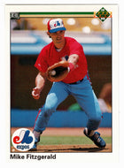 Mike Fitzgerald - Montreal Expos (MLB Baseball Card) 1990 Upper Deck # 558 Mint