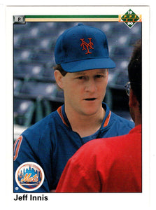 Jeff Innis RC - New York Mets (MLB Baseball Card) 1990 Upper Deck # 562 Mint