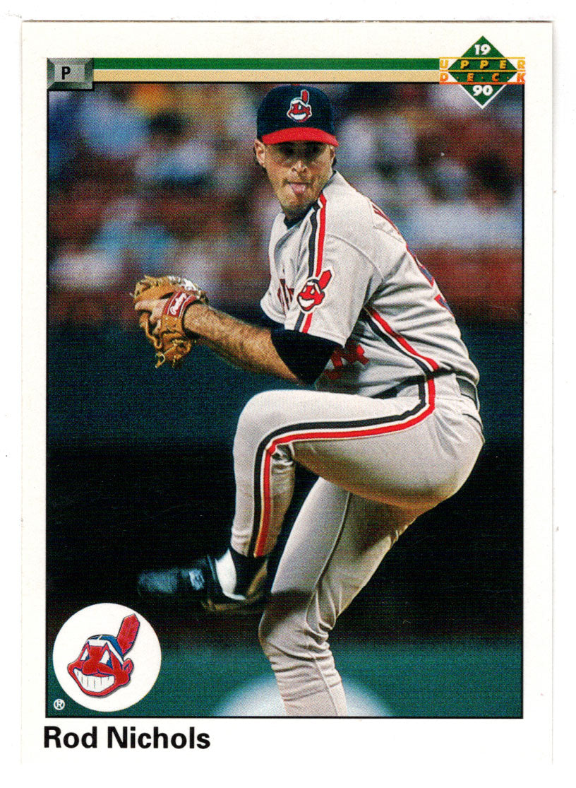 Rod Nichols - Cleveland Indians (MLB Baseball Card) 1990 Upper Deck # 572 Mint