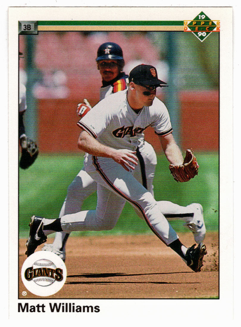 Matt Williams - San Francisco Giants (MLB Baseball Card) 1990 Upper Deck # 577 Mint