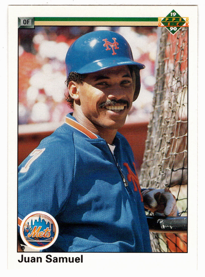 Juan Samuel - New York Mets (MLB Baseball Card) 1990 Upper Deck # 583 Mint