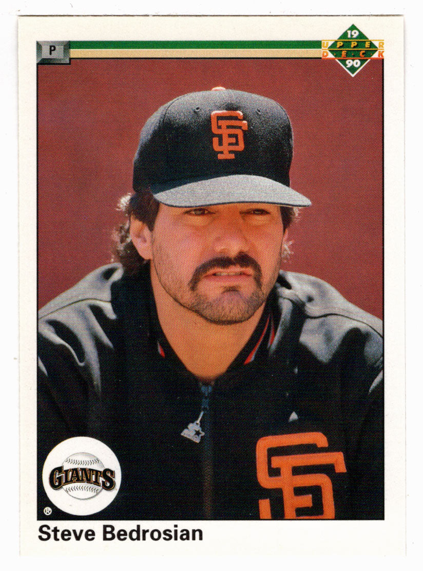 Steve Bedrosian - San Francisco Giants (MLB Baseball Card) 1990 Upper Deck # 618 Mint